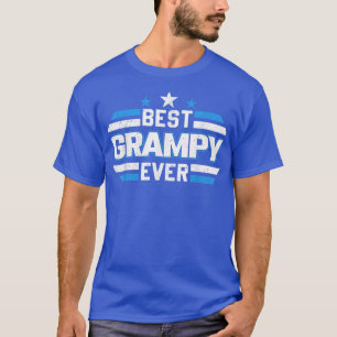 Best Grampy Ever Mannen Retro Decor Grandpa T-shirt