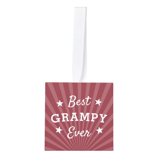 Best Grampy Ever Photo Decoratie (Voorkant)