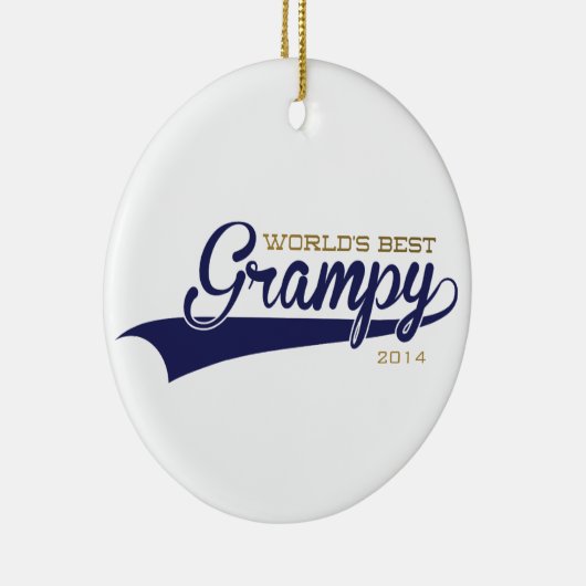 Best Grampy Ornament ter wereld (Rechts)