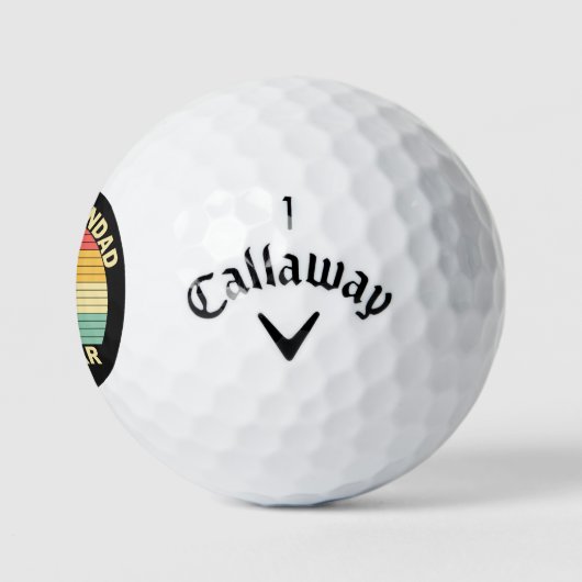 Best Grandad by Par - Golfing Golfballen (Logo)