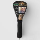 Best Grandad by Par Photo Cool Golfer Vaderdag Golfheadcover (Voorkant)