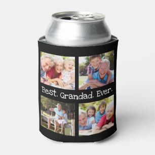 Best Grandad Ever 4 Photo Collage Fun Keepslag C Blikjeskoeler