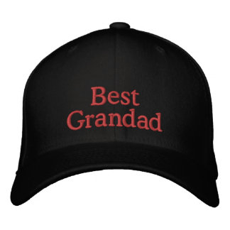Best Grandad's Embroidered Hat Geborduurde Pet