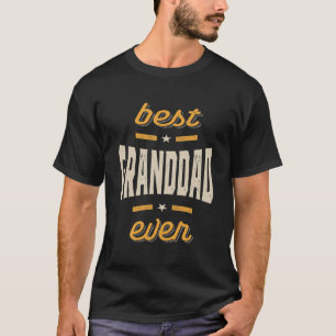 Best Granddad Ever Gift Vaderdag T-shirt