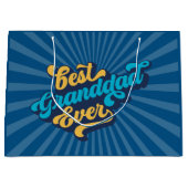 Best Granddad Ever Vaderdag Groot Cadeauzakje (Voorkant)