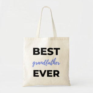 Best Grandfather Ever bl Tote Bag