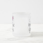 Best Grandma Butterfly Gift ter wereld Matglas Koffiemok (Center)