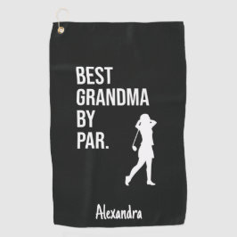 Best Grandma By Par Golfer Gifts For Grandmother Golfhanddoek