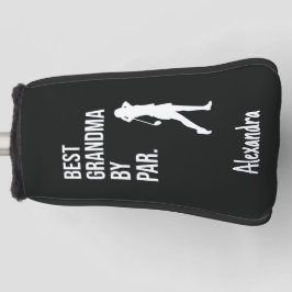 Best Grandma By Par Grandmother Golfer Funny Golfheadcover