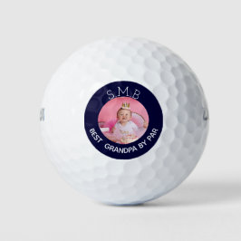 Best Grandma by Par Photo Monogrammed Golfballen