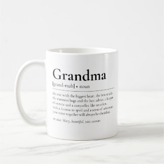 Best Grandma Definition Modern Grandmoeder Koffiemok
