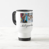 Best Grandma Ever 3 Photo Collage Reisbeker (Voorkant links)