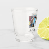 Best Grandma Ever 3 Photo Collage Shot Glas (Links)