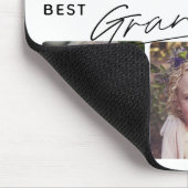 Best Grandma Ever Calligraphy 6 Photo Collage Muismat (Hoek)