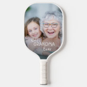 Best Grandma Ever Creëer Uw eigen aangepaste foto  Pickleball Paddle (Voorkant)