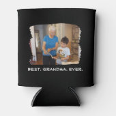 Best Grandma Ever Custom Photo Nana Grandparent Blikjeskoeler (Voorkant)
