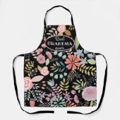 Best Grandma Ever - Gepersonaliseerd Schort (Voorkant)