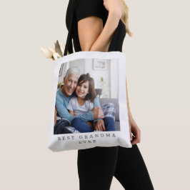 Best Grandma Ever - Gepersonaliseerd Tote Bag