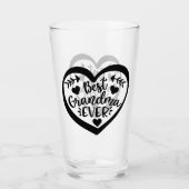 Best Grandma Ever Gift Glas (Voorkant)