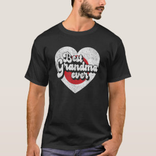 Best Grandma Ever Japan Flag Japanse oma T-shirt