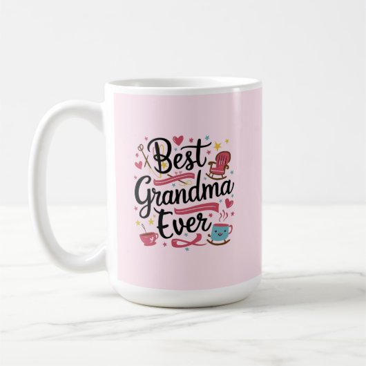 Best grandma ever koffiemok (Links)