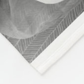 Best Grandma Ever Modern Script 10 Photo Collage Fleece Deken (Hoek)