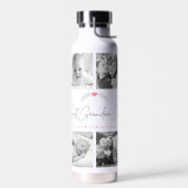 Best Grandma Ever Modern Script 10 Photo Collage Waterfles (Links)