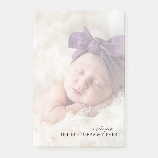 Best Grandma Ever Moederdag Post-it® Notes (Voorkant)