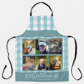 Best Grandma Ever Multiple Photo Template Schort (Voorkant)