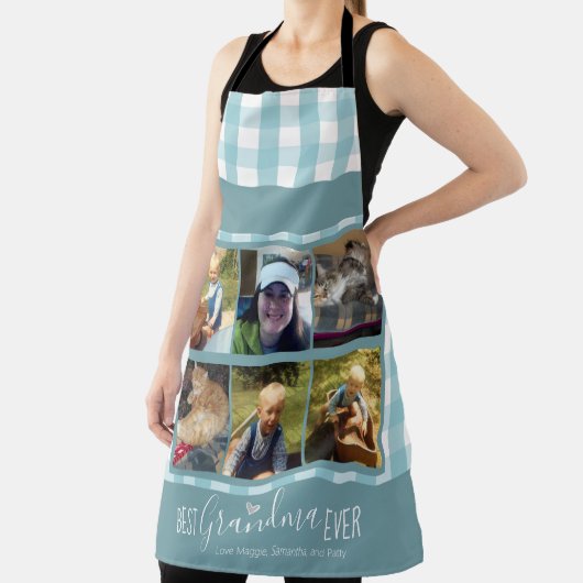 Best Grandma Ever Multiple Photo Template Schort (Insitu)