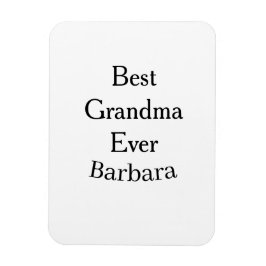 Best Grandma ever name date simple mothers day min Magneet