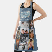 Best Grandma Ever Nautical Coastal Photo Collage Schort (Insitu)