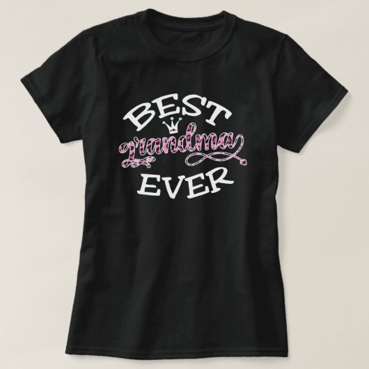 Best Grandma Ever, New Grandma T-shirt (Design voorkant)