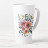 Best Grandma Ever Personalized Latte Mok (Rechterhoek)