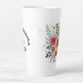 Best Grandma Ever Personalized Latte Mok (Voorkant)