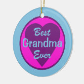 Best Grandma Ever Personalized Photo Ornament (Links)