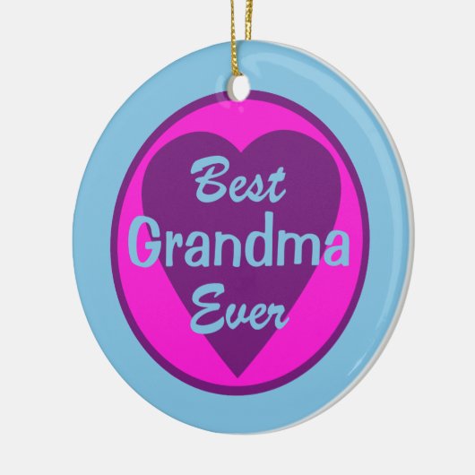 Best Grandma Ever Personalized Photo Ornament (Links)