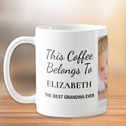 Best Grandma Ever Persoonlijke foto Koffiemok