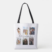 Best Grandma Ever Persoonlijke foto Tote Bag (Achterkant)