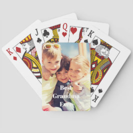 Best Grandma Ever Photo Classic Paring Cards Pokerkaarten