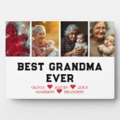 Best Grandma Ever Photo Collage Fotoplaat (voorkant)
