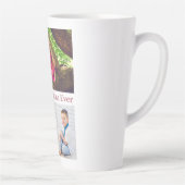 Best Grandma Ever Photo Collage Latte Mok (Rechts)