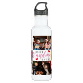 Best Grandma Ever Photo Collage Waterfles (Voorkant)