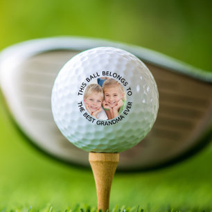 Best Grandma Ever Photo Golfballen