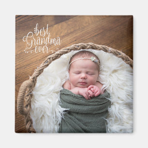 Best Grandma Ever Photo Magneet