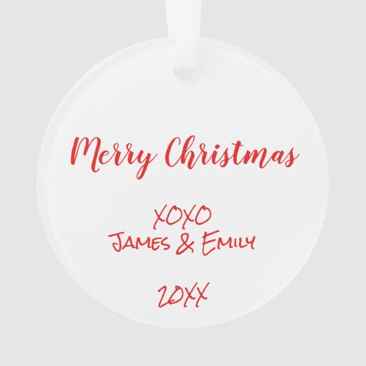 Best Grandma Ever Photo Ornament (achterkant)