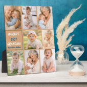Best Grandma Ever Photo | Personalized Grandparent Fotoplaat (Zijkant)