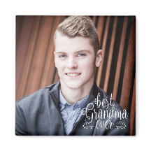 Best Grandma Ever Photo Typography