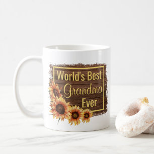 Best Grandma Ever Photo van de wereld Koffiemok