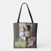 Best Grandma Ever  Red Cardinale Fotografie Tote Bag (Achterkant)